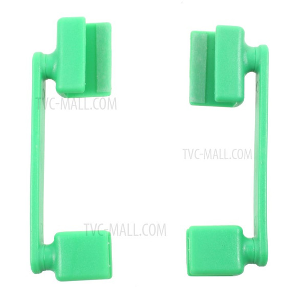 1 Pair of 360-degree Rotary Universal Holders Repairing Tool for Mobile Phone LCD Screen - Random Color