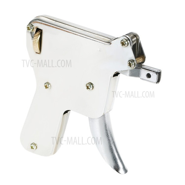Strong Lock Pick Gun Locksmith Tool Door Lock Opener Wrench Manual Lock Pick Gun Set - Silver