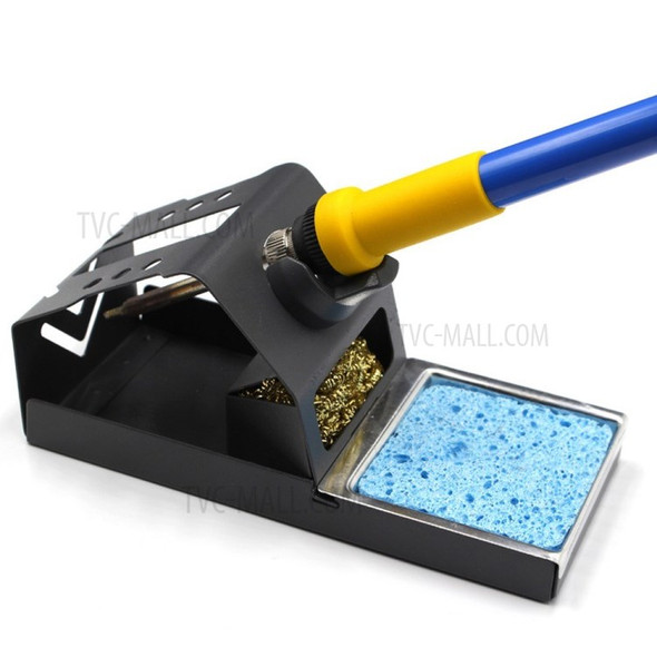 T12 Professional Corrosion-proof Anti-static Soldering Iron Stand Multifunctional Stable Welding Solder Iron Tips Holder Kits