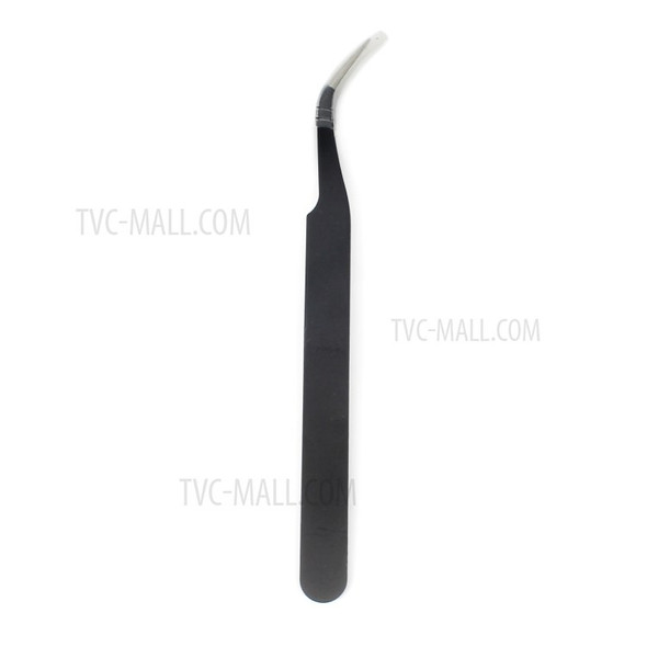 JF-604 Professional Stainless Steel Curved Tip Tweezer Maintenance Tool