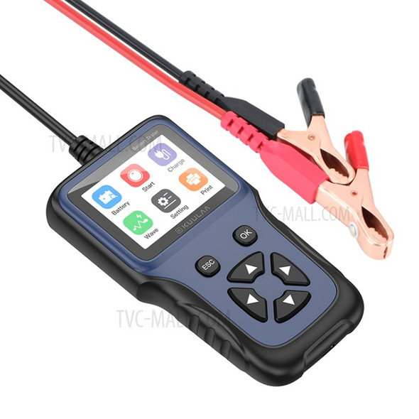 KUULAA KL-CZ01 Auto Motorcycle Battery Tester 12V Battery System Analyzer Charging Diagnostic Test Tools