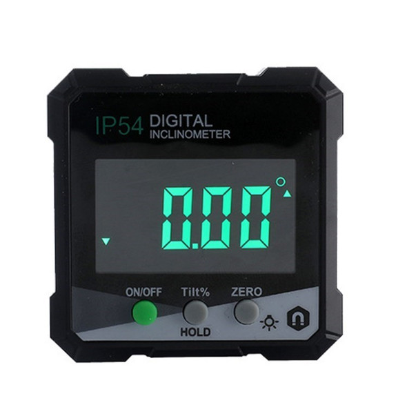 HUOTO Digital Angle Gauge Protractor Precise Measurement Digital Angle Finder - Green