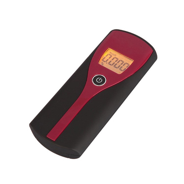 Alcohol Detector LCD Display Digital Breathalyzers Breath Tester Non-Contact Breath Alcohol Checker with Lanyard
