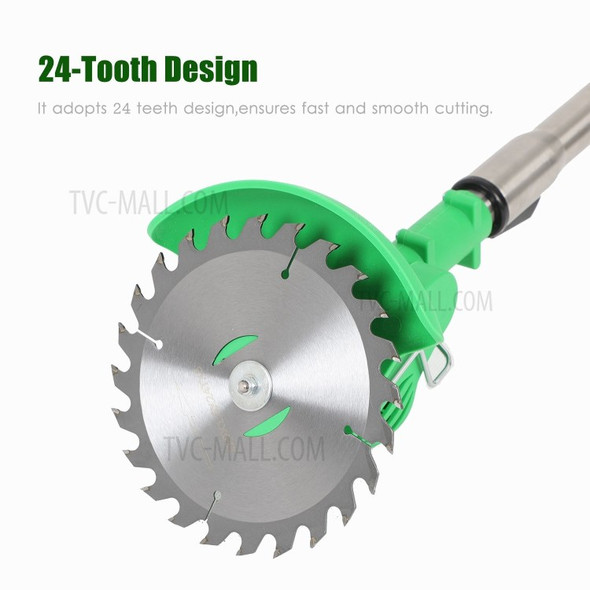 24-teeth Lawn Mower Circular Metal Saw Blade Electric Weeder Accessory for Garden