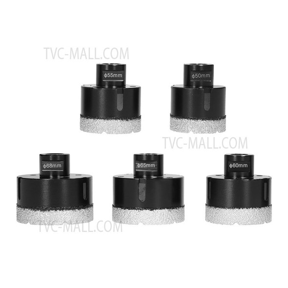 Dry Vacuum Brazed Welding Diamond Core Drill Bit Marble Ceramic Tile Wall Brick Holes Drilling Accessory - 10mm