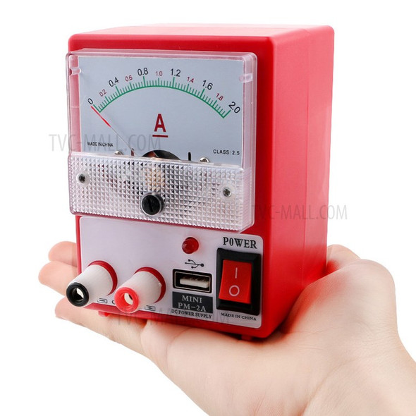 PM-2A Mini DC Power Supply Ammeter for Mobile Phone Repair Power Test Tools Set