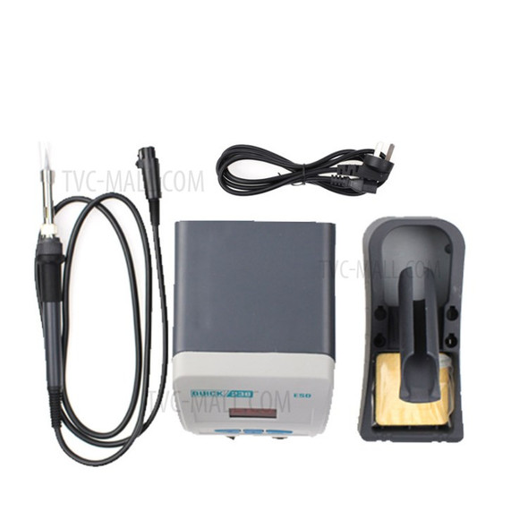 QUICK 236 Lead-Free Soldering Iron/High Frequency Welding Platform Lead-Free Digital Anti-static Quick Heating 90W 220V