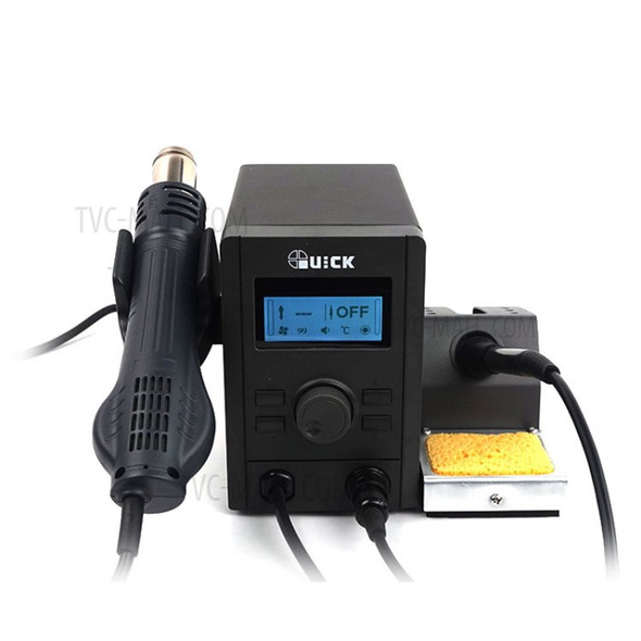 QUICK 715 Soldering Station Intelligent Mini 2 in 1 Soldering Station for Mobile Phone Repair - AC 110V