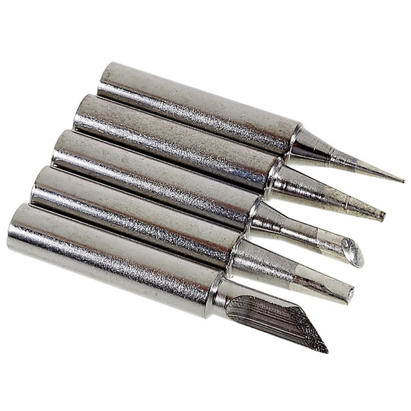 BEST 5Pcs/Set 30W Fast Heating Soldering Tip Wear Resistance Solder Iron Tips for Soldering Station