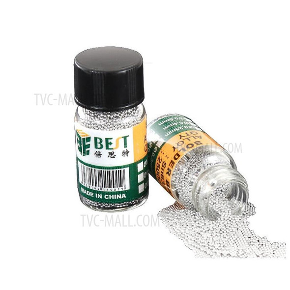 1 Bottle Tin BGA Reballing Soldering Balls for BGA Rework Repair Tools - Diameter: 0.65mm