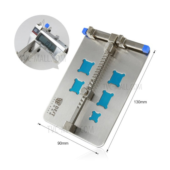 BEST BST-001D Stainless Steel Circuit Board PCB Holder Fixture Work Station for Chip Repair Tools - Silver