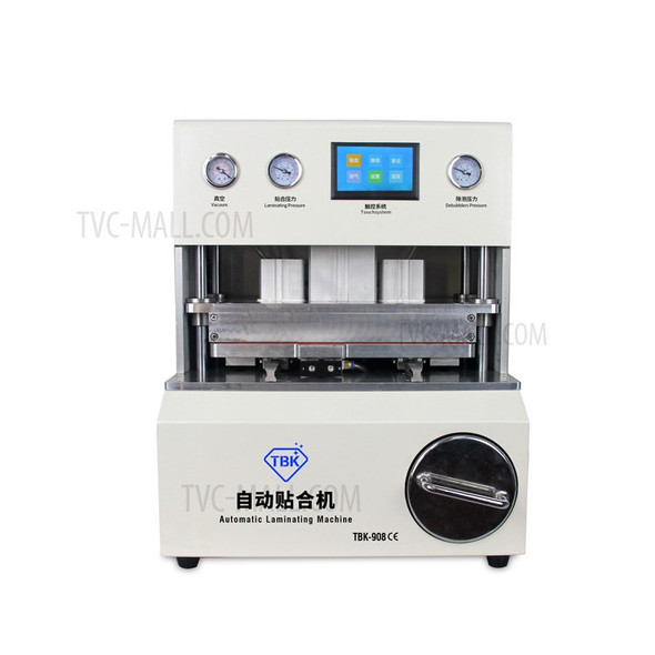 TBK-908 Vacuum Automatic Laminating Machine Debubble Curved Touch Screen Repair Equipment - US Plug