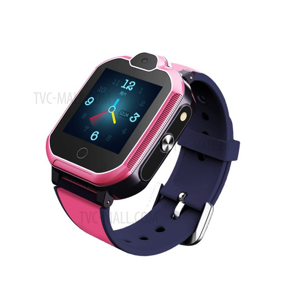 YQT T6 4G Video Call Kids Watch GPS Positioning Waterproof Camera SOS Smart Watch - Pink