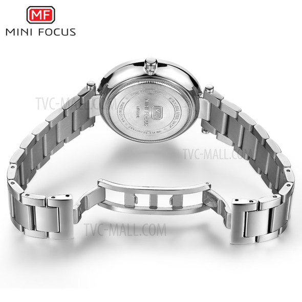 MINI FOCUS 0031L Women's Watch Quartz Wrist Watch Alloy Band Waterproof Watch - Silver