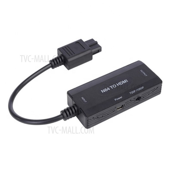 1080P/720P N64 to HDMI Converter Adapter for Nintendo 64/SNES/NGC