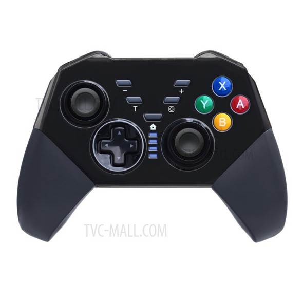 8579 Switch PRO controller Wireless Bluetooth Gamepad for Switch Console with TURBO Keys Grinding and PC/Android - Black