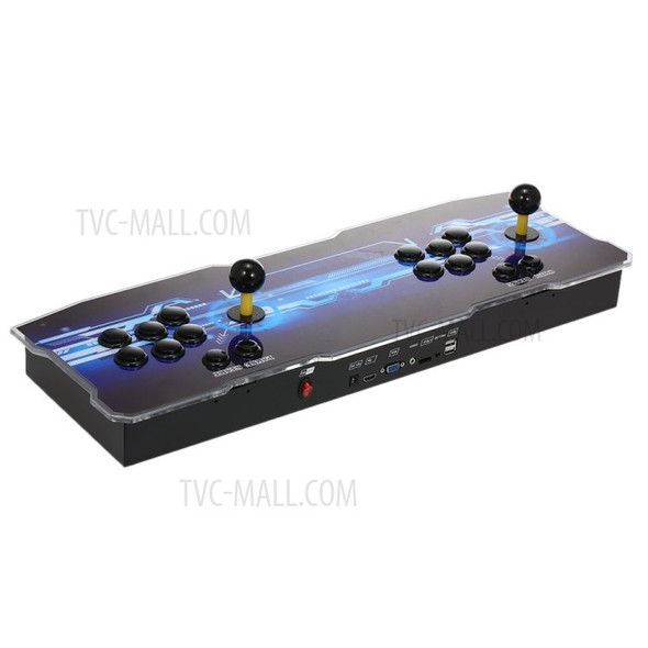 9S+ Arcade Console 2020-in-1 2 Players Control Arcade Games Station Machine Joystick - Style 2 / EU Plug