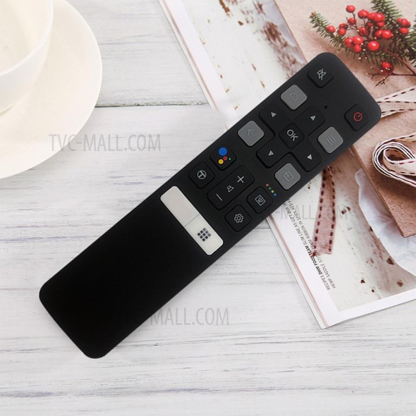 Portable Replacement Voice Remote Control Compatible with TCL LCD TV 65P8S 55P8S 55EP680 50P8S 49S6800FS 49S6510FS