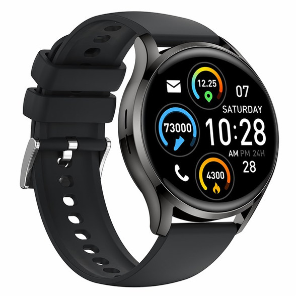 S37 1.28 inch HD Smart Watch IP68 Waterproof Sports Bracelet Multi-Function Health Watch with Heart Rate/Blood Pressure/Sleep Monitoring - Black