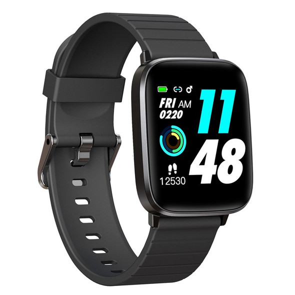 Y89 Smart Bracelet 1.3 inch Full Touch IPS Screen Sports Watch IP68 Waterproof Health Wrist Watch with Sleep Heart Rate Monitoring - Black