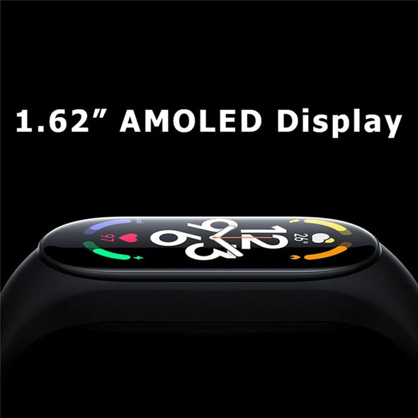 XIAOMI Mi Band 7 NFC Version 1.62-inch AMOLED Smart Watch Blood Oxygen Monitoring AOD Display Bracelet with 120 Sports Modes