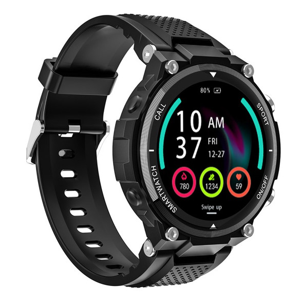 Q70 PRO 1.28 inch Round Screen Sports Smart Watch IP67 Waterproof Sleep Heart Rate Monitoring Bluetooth Calling Smart Bracelet - Black