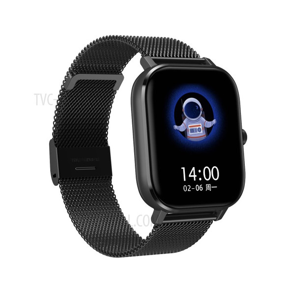 D53 Smart Watch 1.75-Inch Large Screen Heart Rate Blood Oxygen Monitoring Multi-function Waterproof Smart Watch - Black