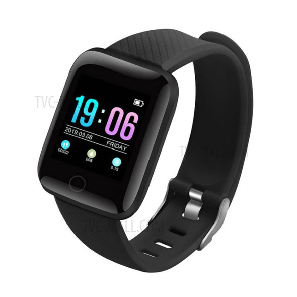 D13 1.3-inch Color Screen IP67 Waterproof Fitness Tracker Smart Bracelet - Black