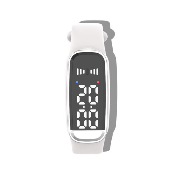 M80 Mosquito Repellent Bracelet Ultrasonic Electronic Mosquito Repeller Digital Watch - White