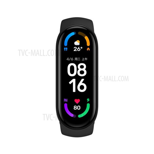 XIAOMI Mi Band 6 XMSH15HM Sports Bracelet AMOLED Screen Smart Watch Fitness Traker Wristband with Heart Rate Blood Pressure Monitoring