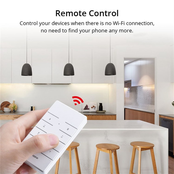 SONOFF 433MHz Wireless Remote Control Holder Compatible with RM433R2 Remote Control Wall Mount Storage Container (Without Remote Control)