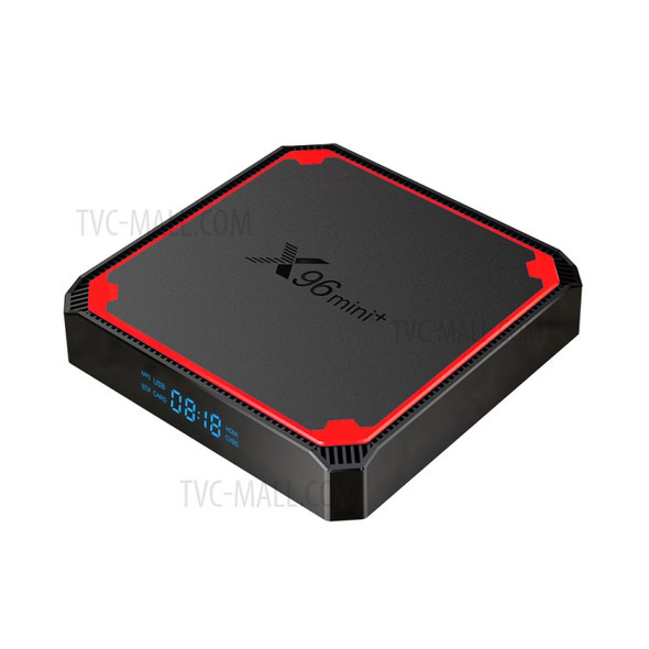 X96 Mini+ Android 9.0 Quad Core Amlogic S905W4 TV Box WiFi Media Player 1+8GB - US Plug