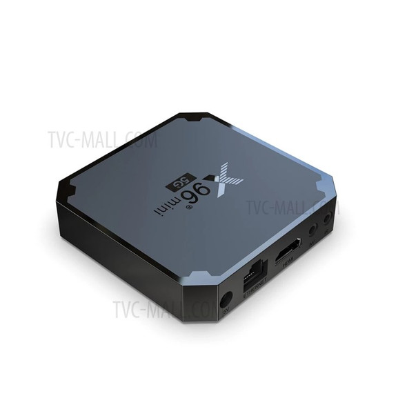 X96mini 5G Amlogic S905W4 Android 9.0 TV Box Quad Core 2+16GB 4K Smart Set Top Box Media Player - US Plug