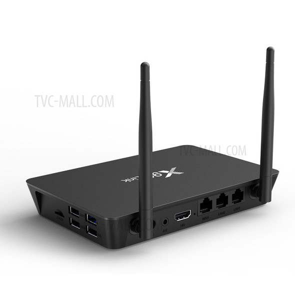 X96 Link S905w Android TV Set Top Box 2G + 16G High-end Smart Router - EU Plug