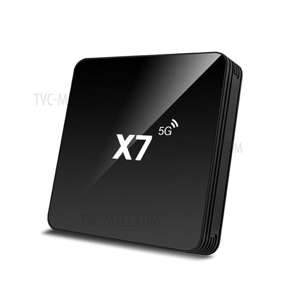 X7 4GB+32GB TV Box 5G for Android 7.1 4K Quad Core HD Set Top Box - 2+16GB/AU Plug