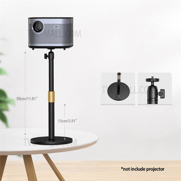 16-20kg Load Capacity Portable Projector Stand Carbon Steel Extendable Height Mount