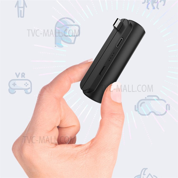 For Oculus Quest 2 VR Glasses 3000mAh Large Capacity Type-C External Battery Power Bank