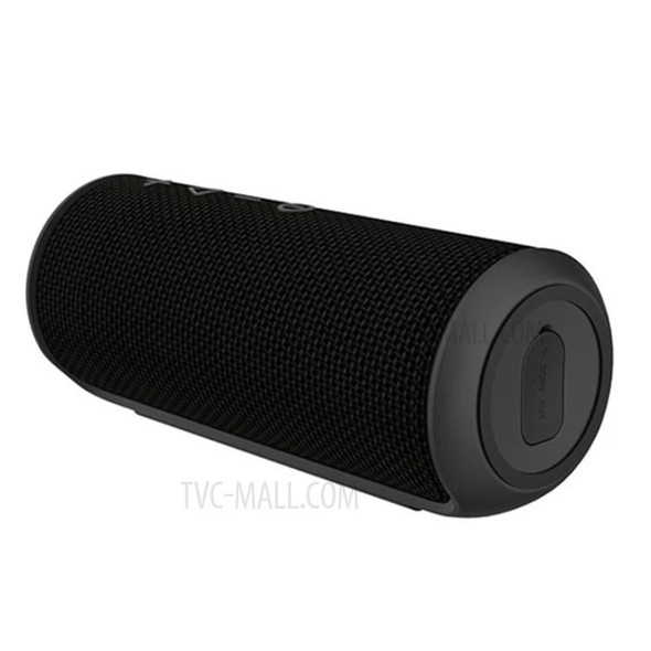 W-KING x6s 20W Portable Outdoor Waterproof Stereo DSP Cylinder Shape Bluetooth Speaker Phone Laptop Subwoofer (CE Certificated) - Black