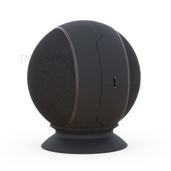 BT2026 Magnetic Separate Sphere TWS Bluetooth Speaker Handsfree Portable Wireless Subwoofer - Black