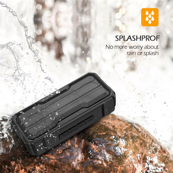 EBS-305 Outdoor Waterproof Portable Speaker Bluetooth Subwoofer Support TF Card/U Disk/AUX