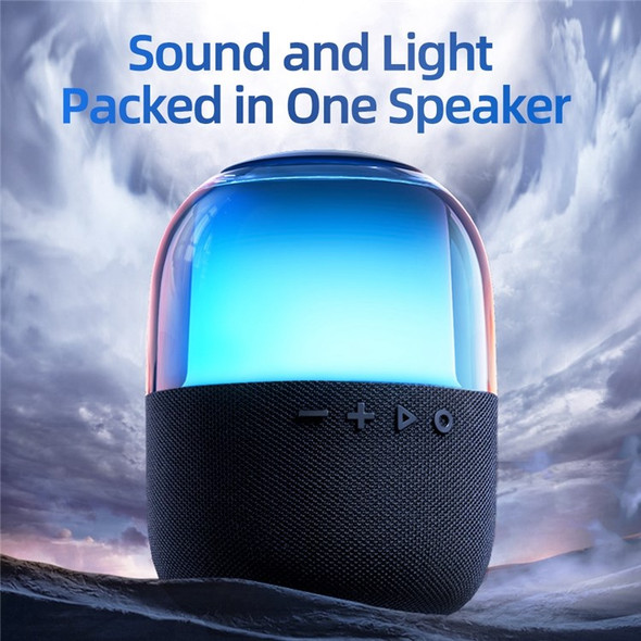JOYROOM JR-ML05 Subwoofer Bluetooth Speaker Portable Sound Amplifier Speaker with Stunning Light Effect