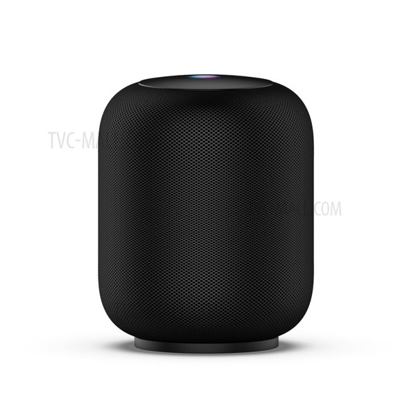 Silicone Stand Base Pad Holder for Apple HomePod Smart Speaker - Black