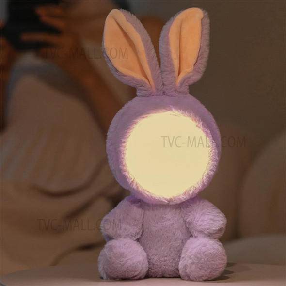 LJC-160 Cute Plush Toy Wireless Bluetooth Speaker Night Light Gifts for Kids Baby Teenage Girls Boys - Bear