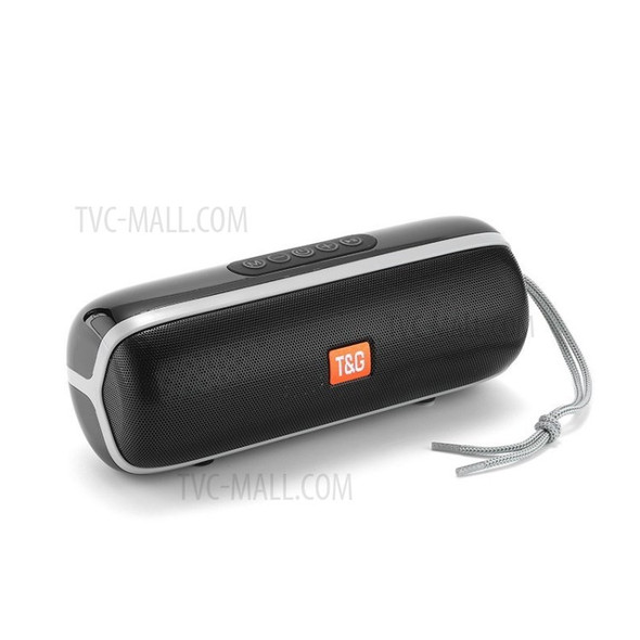 Portable Bluetooth Speaker Wireless Outdoor Stereo Super Bass MP3 Player FM Radio TF Card Player - Black