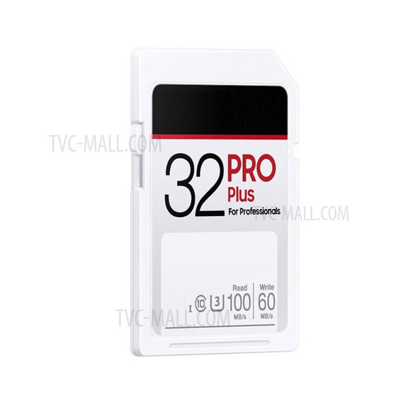 SAMSUNG 32GB PRO Plus SDXC Full Size SD Card UHS-I Class 10 U3 Memory Card