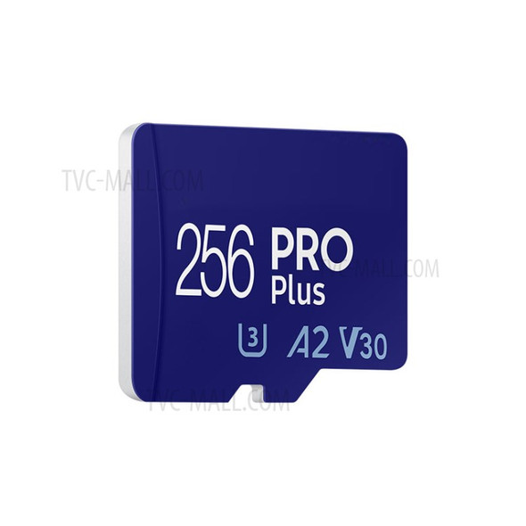 SAMSUNG 256GB Pro Plus 160MB/s 120MB/s TF Card U3 V30 Class 10 Memory Card with Adapter