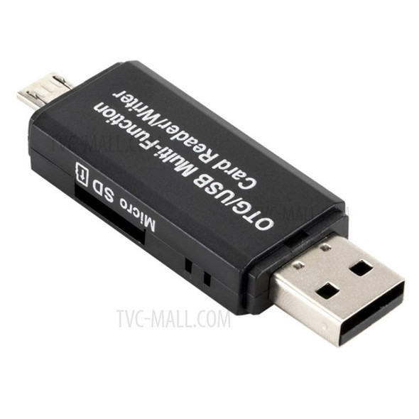 OTG USB 2.0 SD Memory Card Reader SDHC SDXC MMC Micro Mobile T-Flash