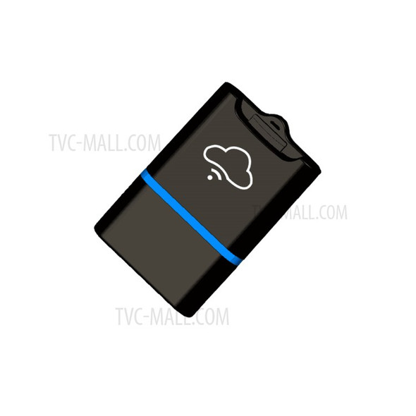 UBOX Mini Portable Lightweight WiFi Storage Gadget with USB 2.0 Port - Black / Blue