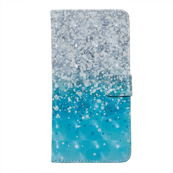 Sea and Sand Pattern 3D Horizontal Flip Leather Case for Huawei P30 Lite, with Holder & Card Slots & Photo Frame & Wallet