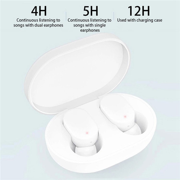 XIAOMI AirDots Youth Edition TWS Wireless Bluetooth 5.0 Earphone Earbuds Touch Stereo Music Calling Headset - White